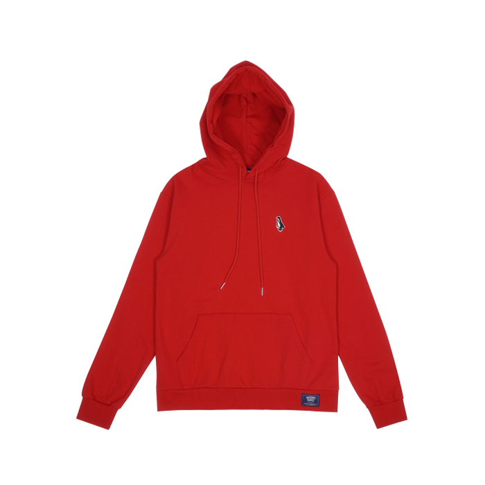 DC7S PP EMBROIDERY HOOD (RED) ,DCL스토어,DSCA (Unisex)
