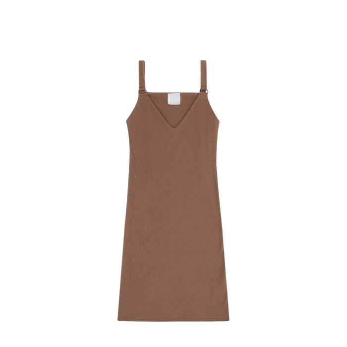 Very Double Dress-BROWN,DCL스토어,RUHM (Woman)