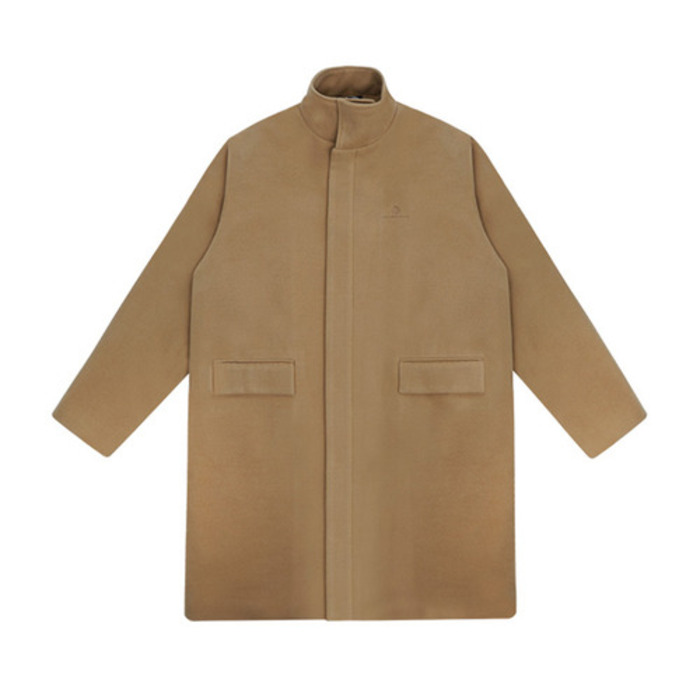 HIGH NECK COAT (beige),DCL스토어,TRY TO TALK (man)