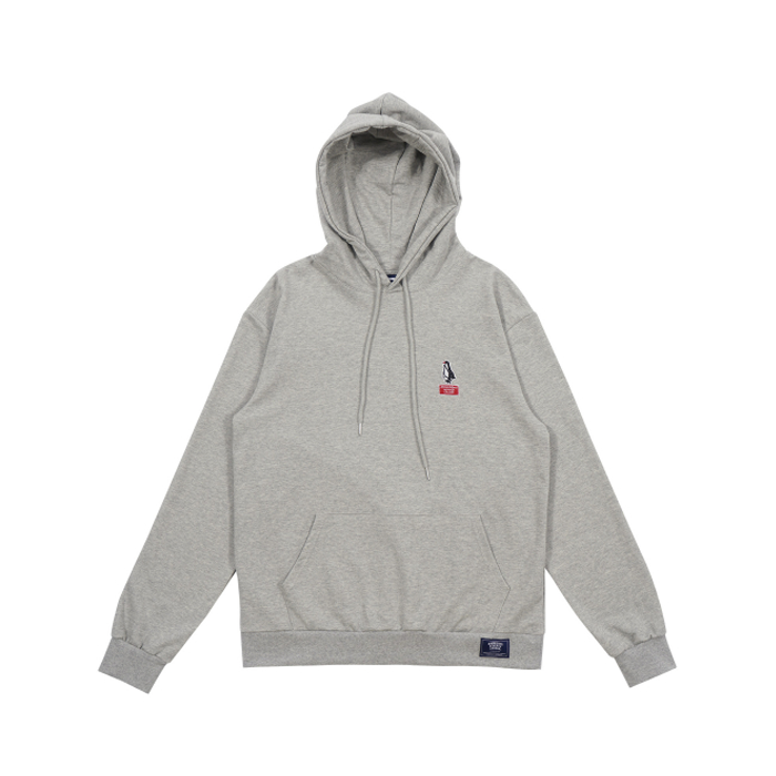 DC7S PP BOX EMBROIDERY HOOD (GRAY),DCL스토어,DSCA (Unisex)