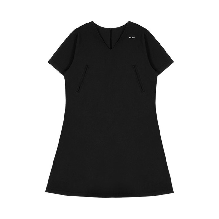 매치글로브 V-NECK DRESS (black),DCL스토어,MATCHGLOBE (Woman)