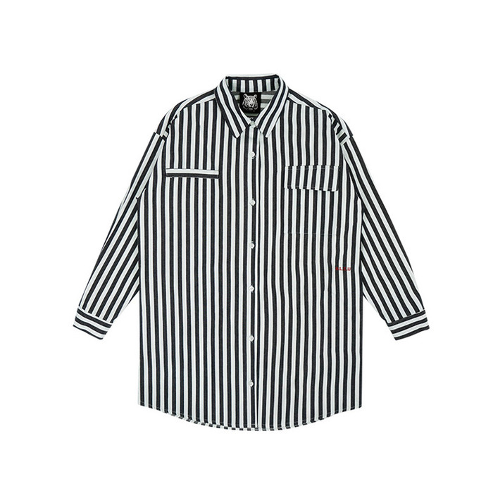 매치글로브 Stripe overfit shirts_black,DCL스토어,MATCHGLOBE (Woman)