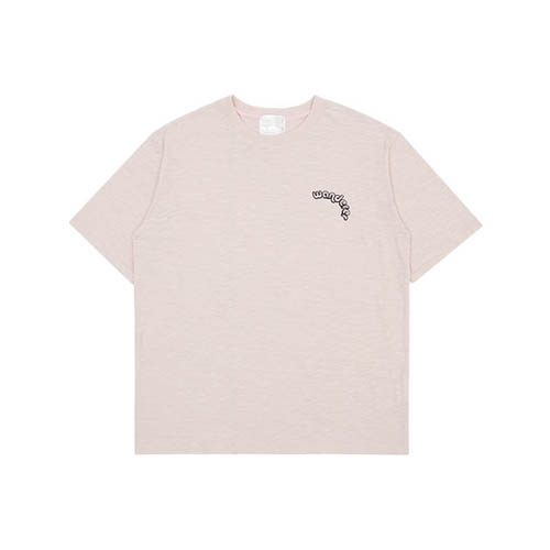 BACK POINT TEE_PINK,DCL스토어,RUHM (Woman)