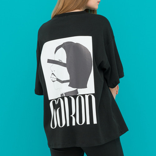 가론 아트윅 프린트 티셔츠 (She-MONO),DCL스토어,GARON(Unisex)