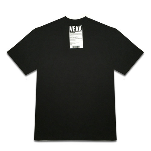 베아크 veak X tryst Exclusive barcode T-shirt_black,DCL스토어,VEAK (unisex)