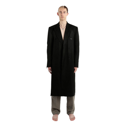어드벤텀 Black wool coat,DCL스토어,ADVENTUM (unisex)