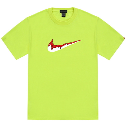 트립션 빨강 밴딩 치약 티셔츠 - 형광,DCL스토어,TRIPSHION (Unisex)