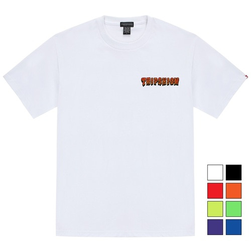 트립션 슬라임 레드 티셔츠 - 8컬러,DCL스토어,TRIPSHION (Unisex)