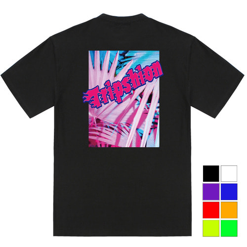트립션 핑크 야자수 티셔츠 - 8컬러,DCL스토어,TRIPSHION (Unisex)