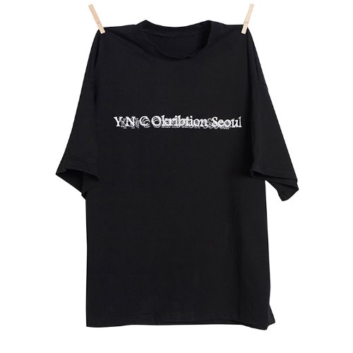 와이낫씨 YNC Okribtion Half T(BLACK),DCL스토어,Y-NOTC(Unisex)