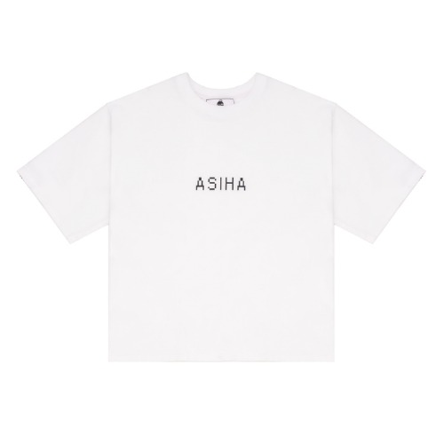 아시하 Taegeuk Banding 1/2 T-shirts White,DCL스토어,ASIHA(unisex)