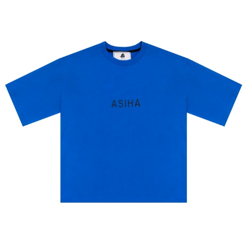 아시하 Taegeuk Banding 1/2 T-shirts Blue,DCL스토어,ASIHA(unisex)