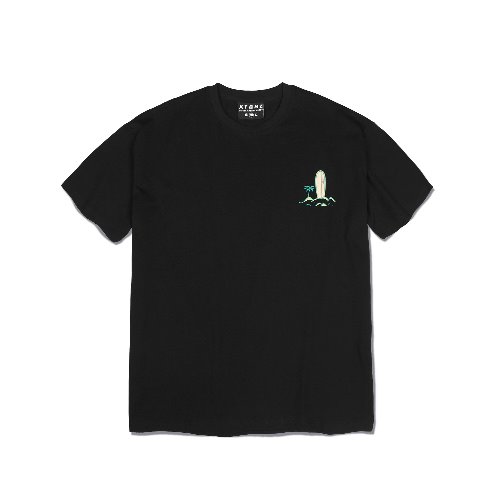 엑스톤즈 XTT026 코코넛 반팔 티셔츠 (Black)