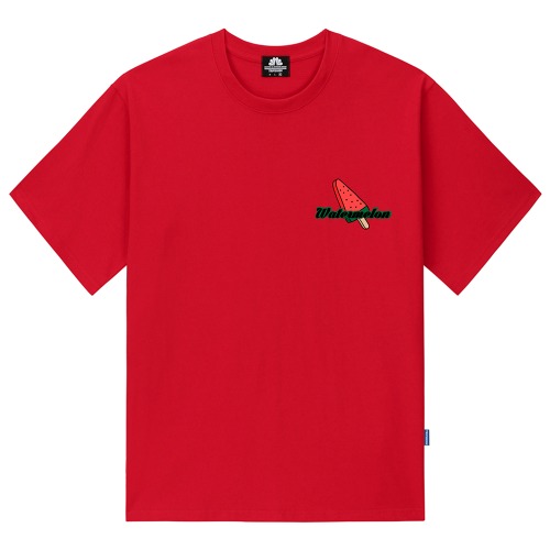 트립션 WATERMELON STICK BAR 티셔츠 (레드)