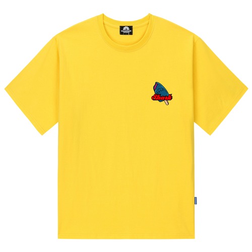 트립션 JAWS STICK BAR 티셔츠 (옐로우)