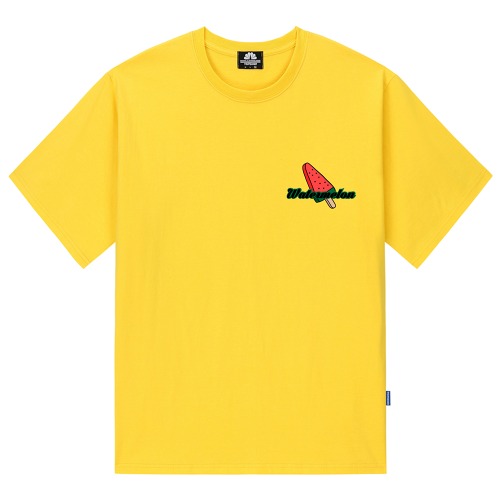 트립션 WATERMELON STICK BAR 티셔츠 (옐로우)