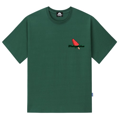 트립션 WATERMELON STICK BAR 티셔츠 (그린)