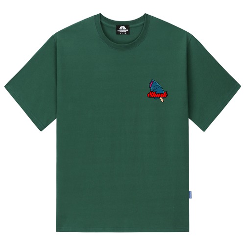 트립션 JAWS STICK BAR 티셔츠 (그린)