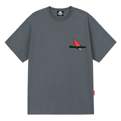 트립션 WATERMELON STICK BAR 티셔츠 (그레이)