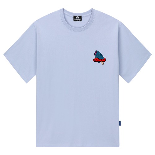 트립션 JAWS STICK BAR 티셔츠 (퍼플)