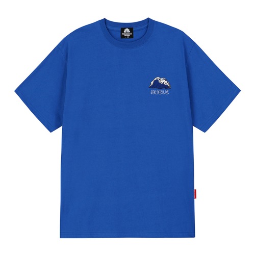 트립션 BLUE WAVE LOGO 티셔츠(블루)