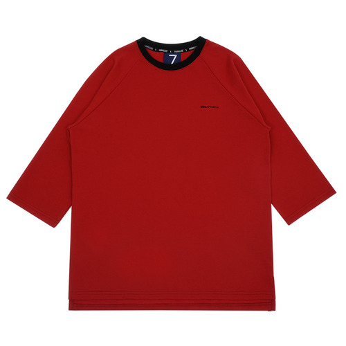 LIP COLORATION TAPE TEE_red,DCL스토어,DSCA (Unisex)