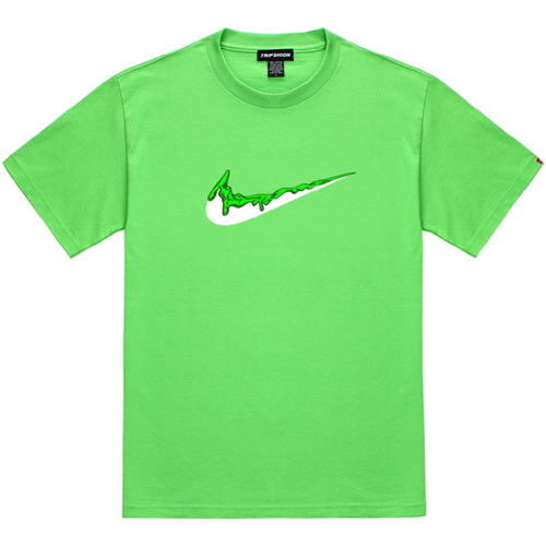 트립션 초록 밴딩 치약 티셔츠 - 라임,DCL스토어,TRIPSHION (Unisex)