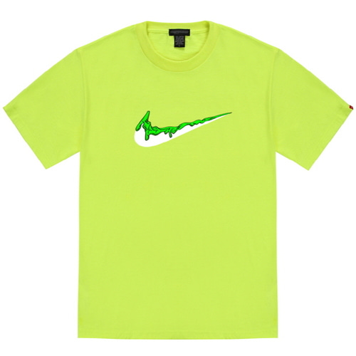 트립션 초록 밴딩 치약 티셔츠 - 형광,DCL스토어,TRIPSHION (Unisex)