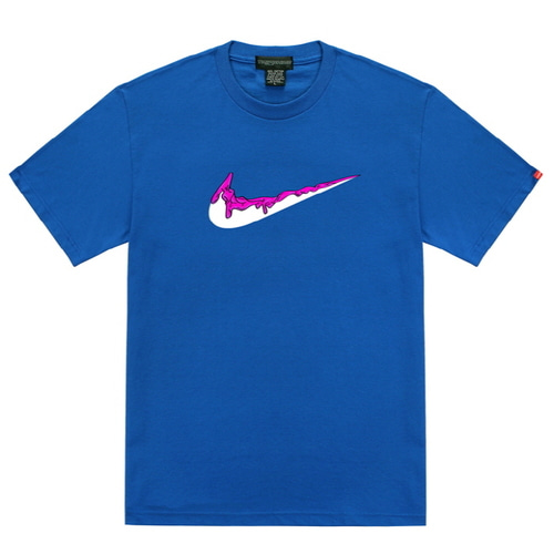 트립션 핑크 밴딩 치약 티셔츠 - 블루,DCL스토어,TRIPSHION (Unisex)