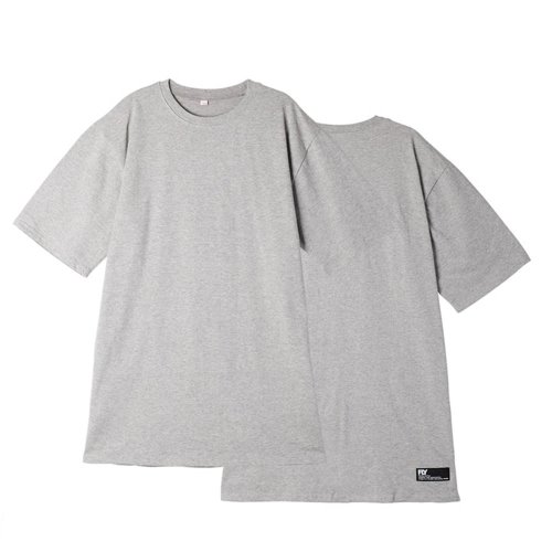리플라이퍼키 UNISEX 스탠다드 레이어드 롱 티셔츠(Grey)